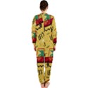 Childish Seamless Pattern With Dino Driver OnePiece Jumpsuit (Ladies) View2