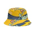 Astronaut Moon Monsters Spaceship Universe Space Cosmos Bucket Hat View1