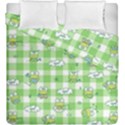 Frog Cartoon Pattern Cloud Animal Cute Seamless Duvet Cover Double Side (King Size) View2