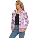 Cute Hello Kitty Collage, Cute Hello Kitty Women s Puffer Bubble Jacket Coat View2