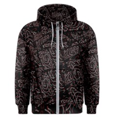 Fusionvibrance Abstract Design Men s Zipper Hoodie by dflcprintsclothing