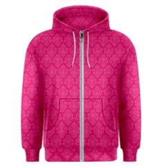 Pink Pattern, Abstract, Background, Bright, Desenho Men s Zipper Hoodie by nateshop