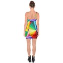 bring colors to your day One Shoulder Ring Trim Bodycon Dress View2