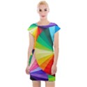 bring colors to your day Cap Sleeve Bodycon Dress View1