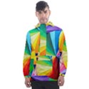 bring colors to your day Men s Front Pocket Pullover Windbreaker View1