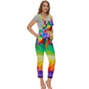 bring colors to your day Women s Pinafore Overalls Jumpsuit View3