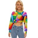 bring colors to your day Lightweight Long Sleeve Sweatshirt View1