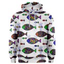 Fish Abstract Colorful Men s Overhead Hoodie View1