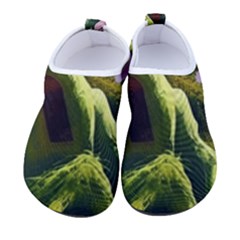 Outdoors Night Full Moon Setting Scene Woods Light Moonlight Nature Wilderness Landscape Men s Sock-style Water Shoes by Posterlux