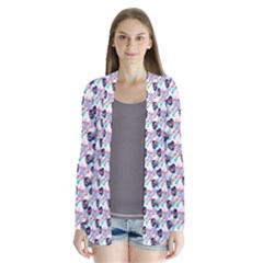 Beautiful Pattern Drape Collar Cardigan by Sparkle