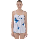 Butterfly-blue-phengaris Babydoll Tankini Set View1