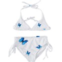 Butterfly-blue-phengaris Kids  Classic Bikini Set View1