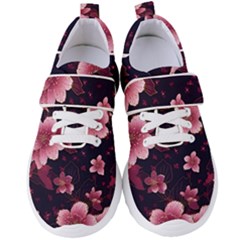 Flower Sakura Bloom Women s Velcro Strap Shoes by Maspions