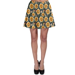 Flower 120424 Skater Skirt by zappwaits