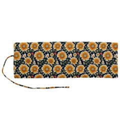 Flower 120424 Roll Up Canvas Pencil Holder (m) by zappwaits