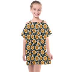 Flower 120424 Kids  One Piece Chiffon Dress by zappwaits