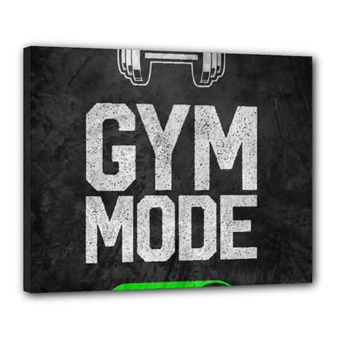 Gym Mode Canvas 20  X 16  (stretched) by Store67