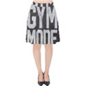 Gym mode Velvet High Waist Skirt View1