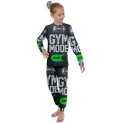 Gym Mode Kids  Long Sleeve Set  by Store67