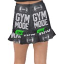 Gym mode Fishtail Mini Chiffon Skirt View2