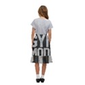 Gym mode Kids  Ruffle Flared Wrap Midi Skirt View4