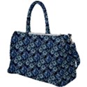 Blue Flowers 001 Duffel Travel Bag View1