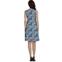 Blue Roses Classic Skater Dress View4