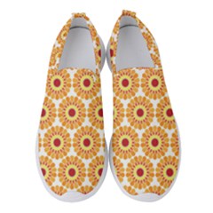 Pattern Shape Design Art Drawing Women s Slip On Sneakers by Maspions