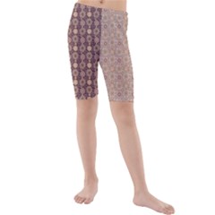 Mandala Flower 1 Mandala Flower  Kids  Mid Length Swim Shorts by DinkovaArt