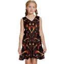 Year Of The Dragon Kids  Sleeveless Tiered Mini Dress View1