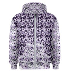 Purple Roses 1 Purple Roses Men s Zipper Hoodie by DinkovaArt