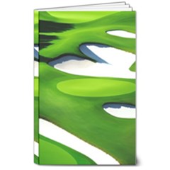 Golf Course Par Green 8  X 10  Softcover Notebook by Proyonanggan