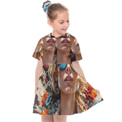 Colorful Model Kids  Sailor Dress by Sparkle