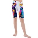 Wild cat Kids  Mid Length Swim Shorts View1