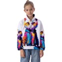 Wild cat Kids  Half Zip Hoodie View1