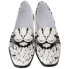 Cat - Artistic Paper Cut Women s Classic Loafer Heels by 2607694c