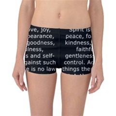 Galatians 5 Reversible Boyleg Bikini Bottoms by RiverRootz