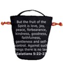 Galatians 5 Drawstring Bucket Bag View2