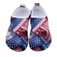 Us Presidential Election Colorful Vibrant Pattern Design  Women s Sock-style Water Shoes by dflcprintsclothing