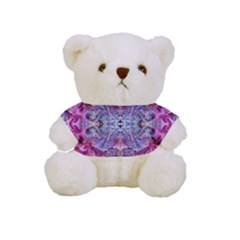 Fuchsia Blend June Full Print Tee For Cuddly Teddy Bear by kaleidomarblingart