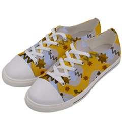 Art Pattern Design Background Men s Low Top Canvas Sneakers by Proyonanggan