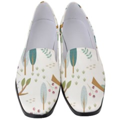 Pattern Sloth Woodland Women s Classic Loafer Heels by Hannah976