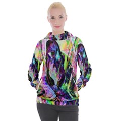 In Orbit Prismatic Women s Hooded Pullover by MRNStudios