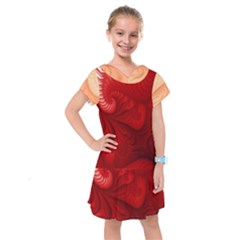 Lachs Kl Rotweissschwarz Kl Kids  Drop Waist Dress by 2607694c