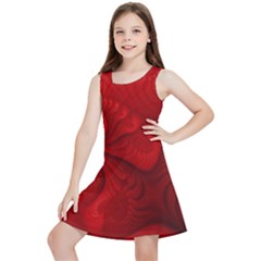 Lachs Kl Rotweissschwarz Kl Kids  Lightweight Sleeveless Dress by 2607694c