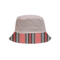 Rosa Grau Streifen Bucket Hat (Kids) View1