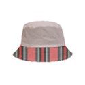 Rosa Grau Streifen Bucket Hat (Kids) View2