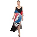 Grateful Dead Big Skull Maxi Chiffon Cover Up Dress View1