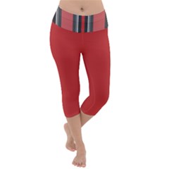 Altrosa Rosa Grau Streifen Lightweight Velour Capri Yoga Leggings by 2607694c