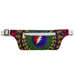 Grateful Dead Bear Pattern Active Waist Bag by Maspions